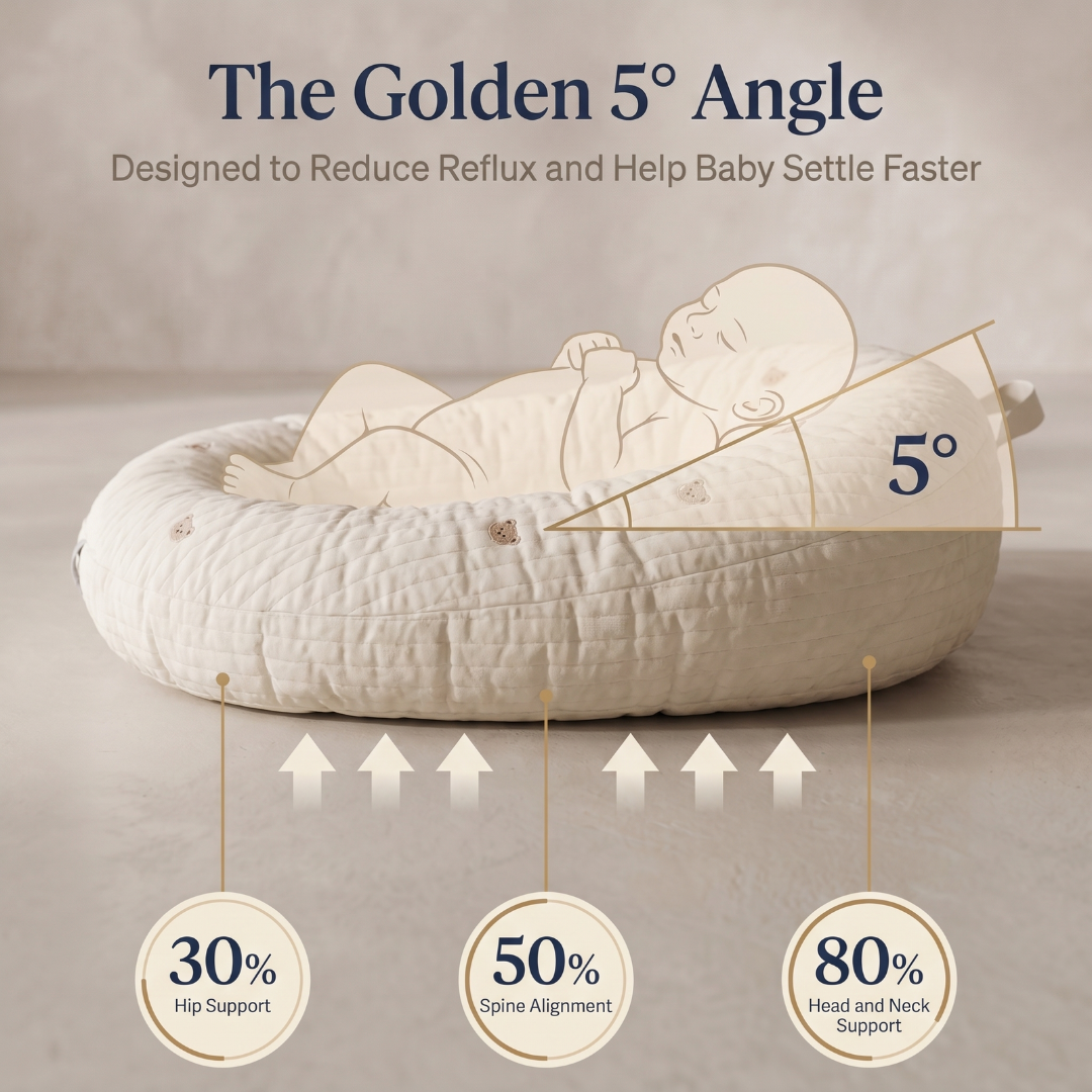 Nido Luna Soft Nest Baby Lounger