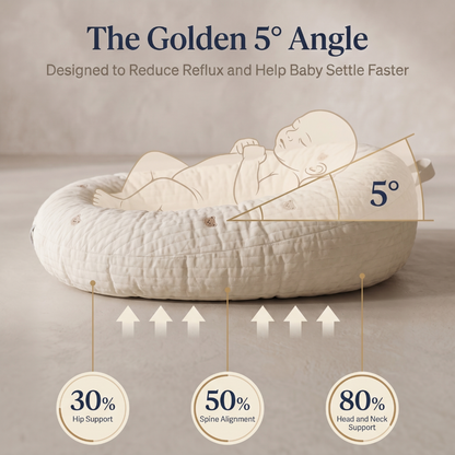 Nido Luna Soft Nest Baby Lounger