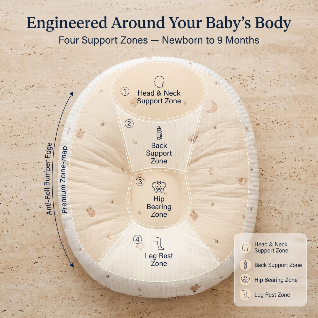 Nido Luna Soft Nest Baby Lounger